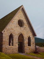 The Butter Church - 30"x40" acrylic on canvas