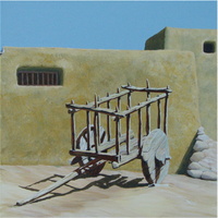 Left Behind - 20"x20" acrylic on canvas